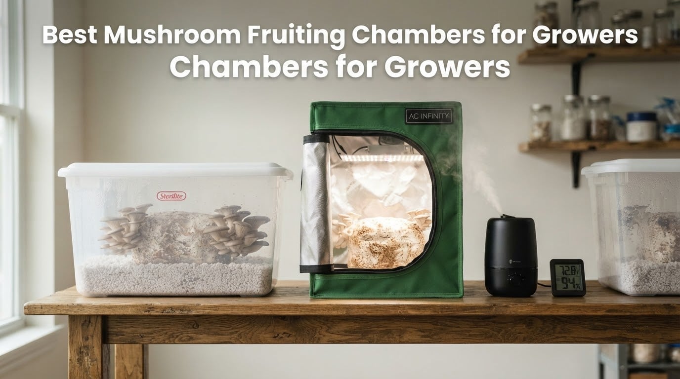 Best Mushroom Fruiting Chambers for Growers