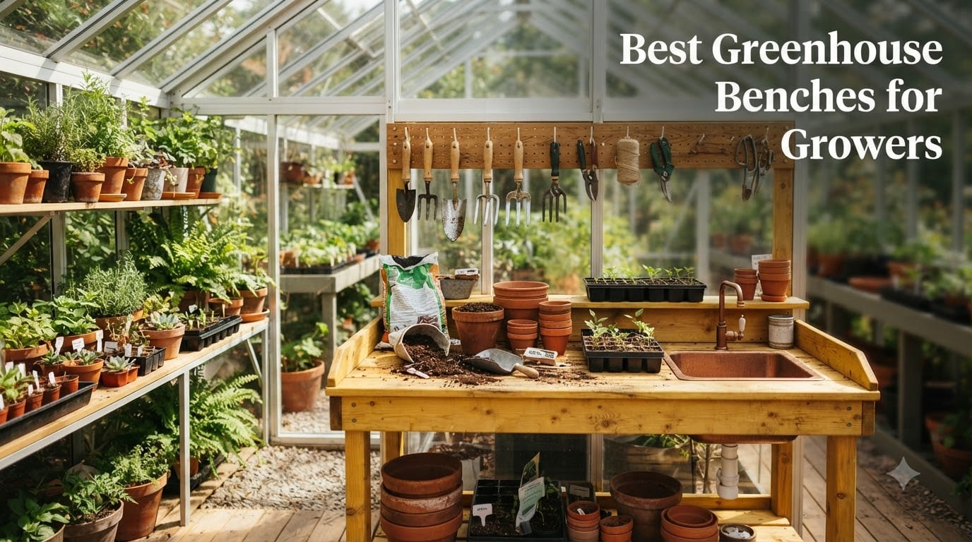 Best Greenhouse Benches for Growers