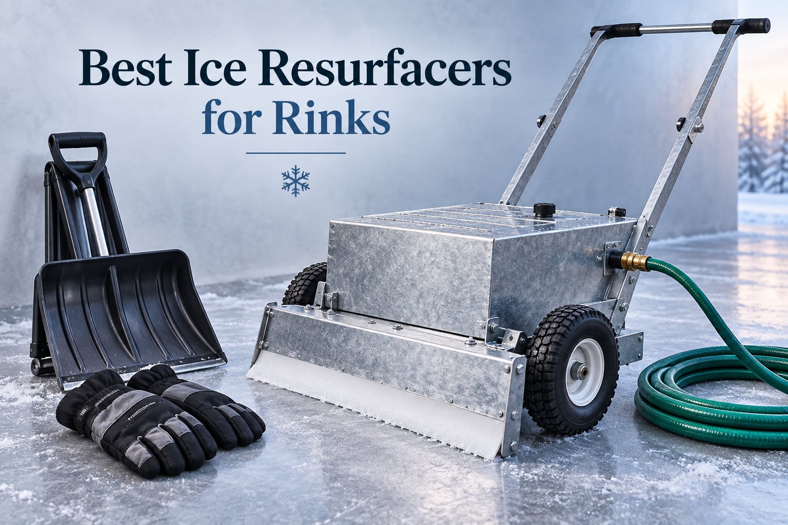 Best Ice Resurfacers for Rinks