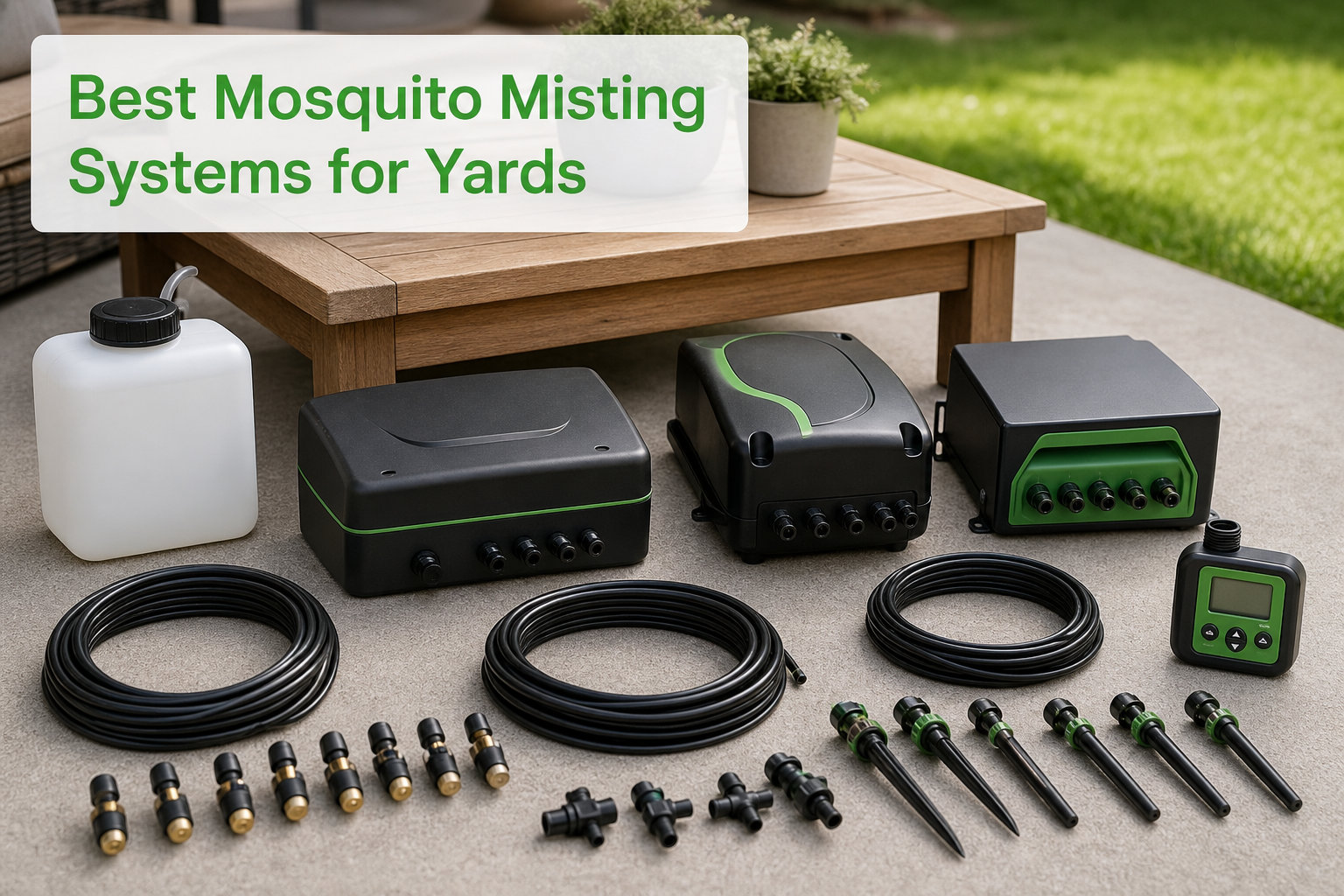 Best Mosquito Misting Systems for Yards