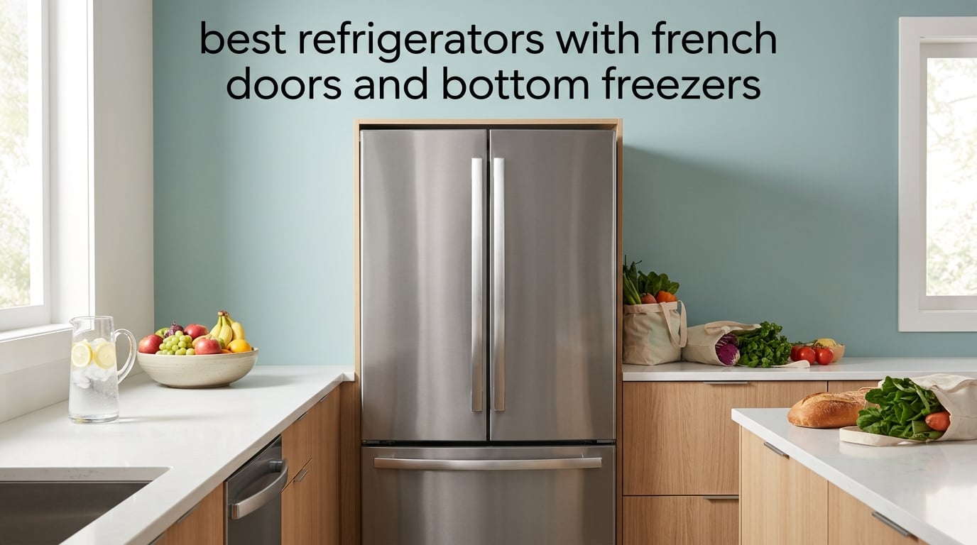 best refrigerators with french doors and bottom freezers