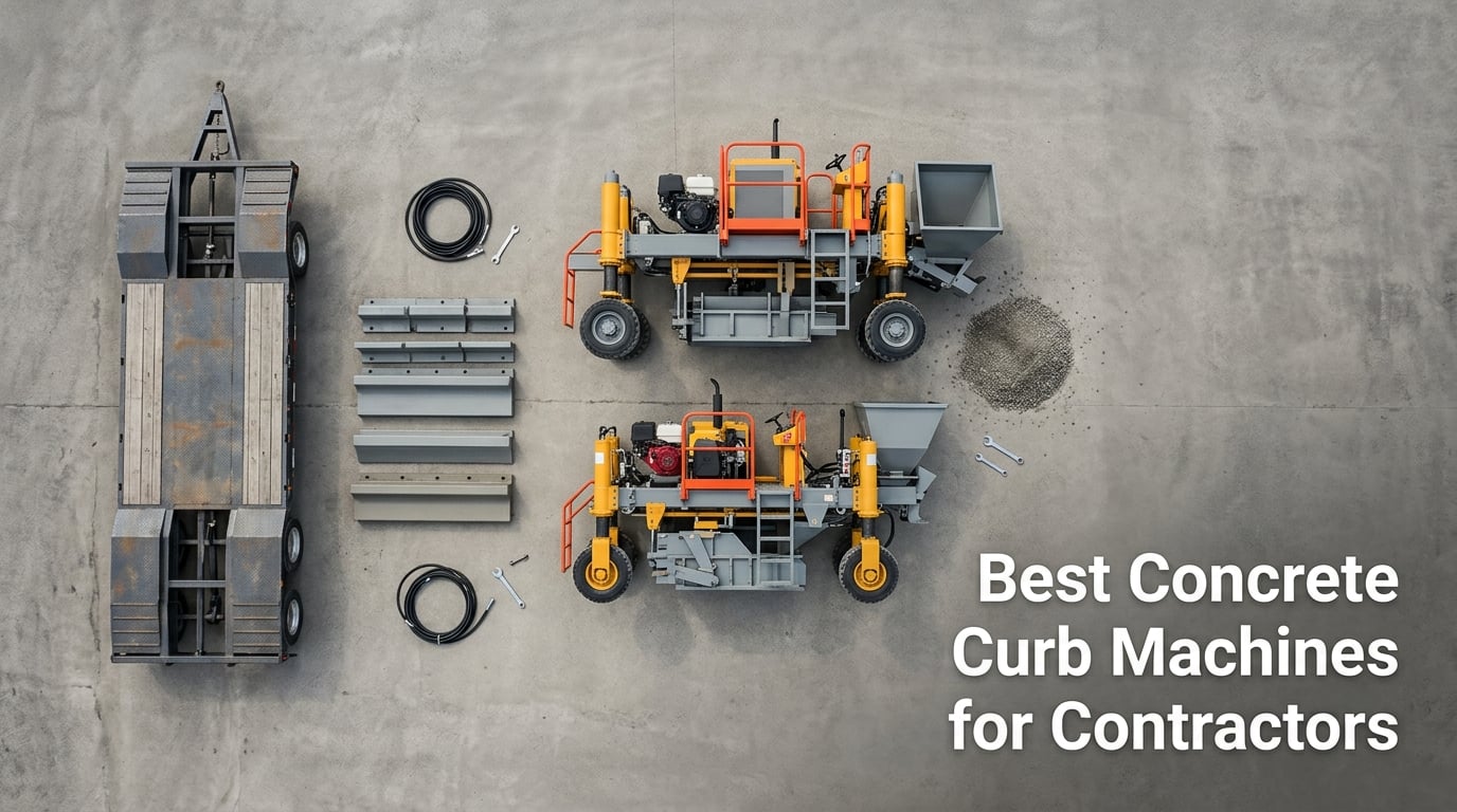 Best Concrete Curb Machines for Contractors