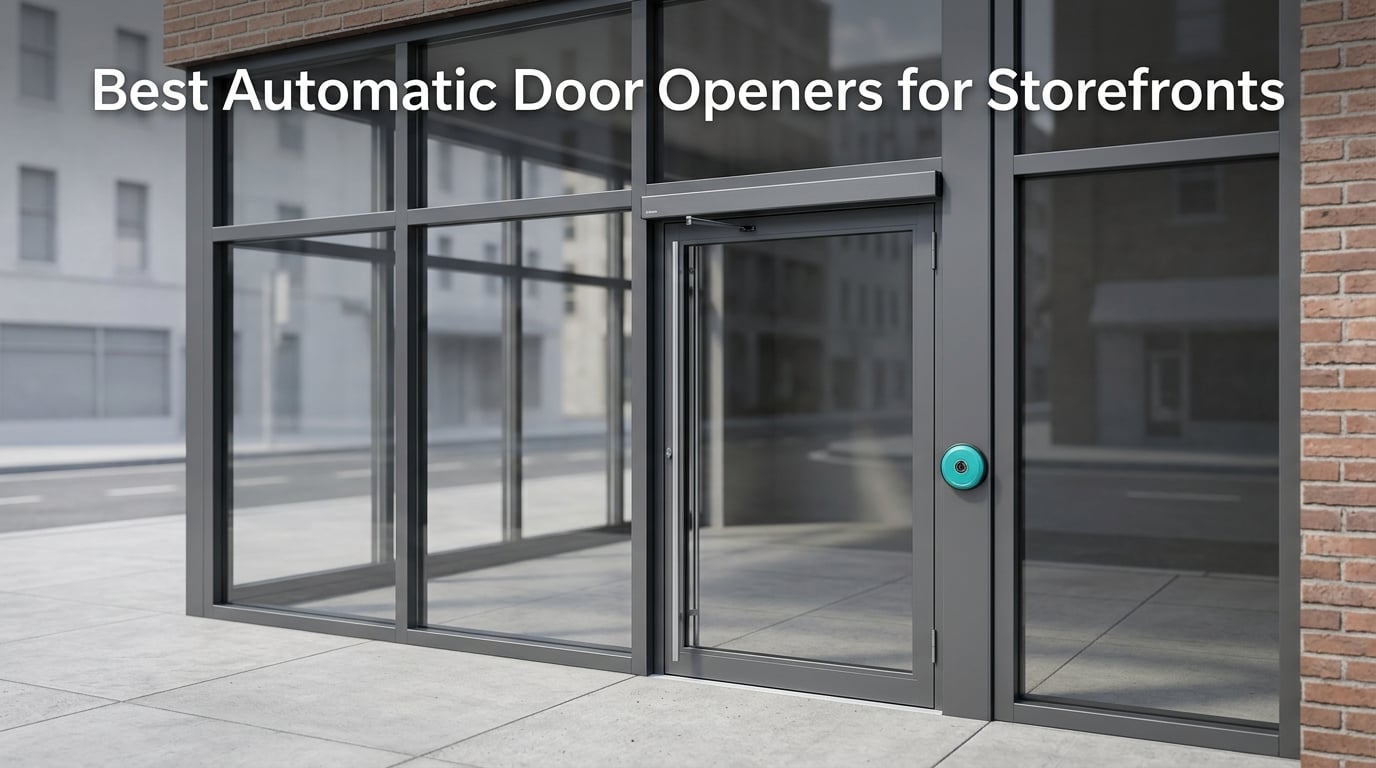 Best Automatic Door Openers for Storefronts
