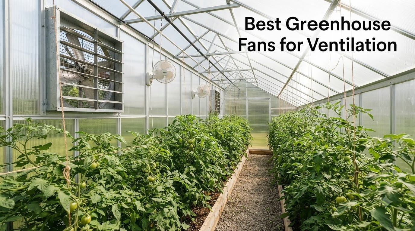 Best Greenhouse Fans for Ventilation