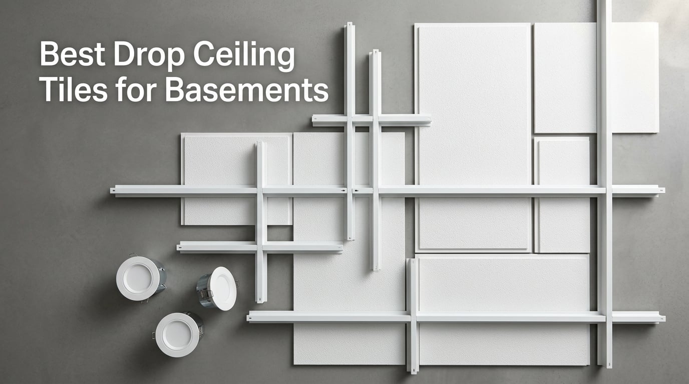 Best Drop Ceiling Tiles for Basements