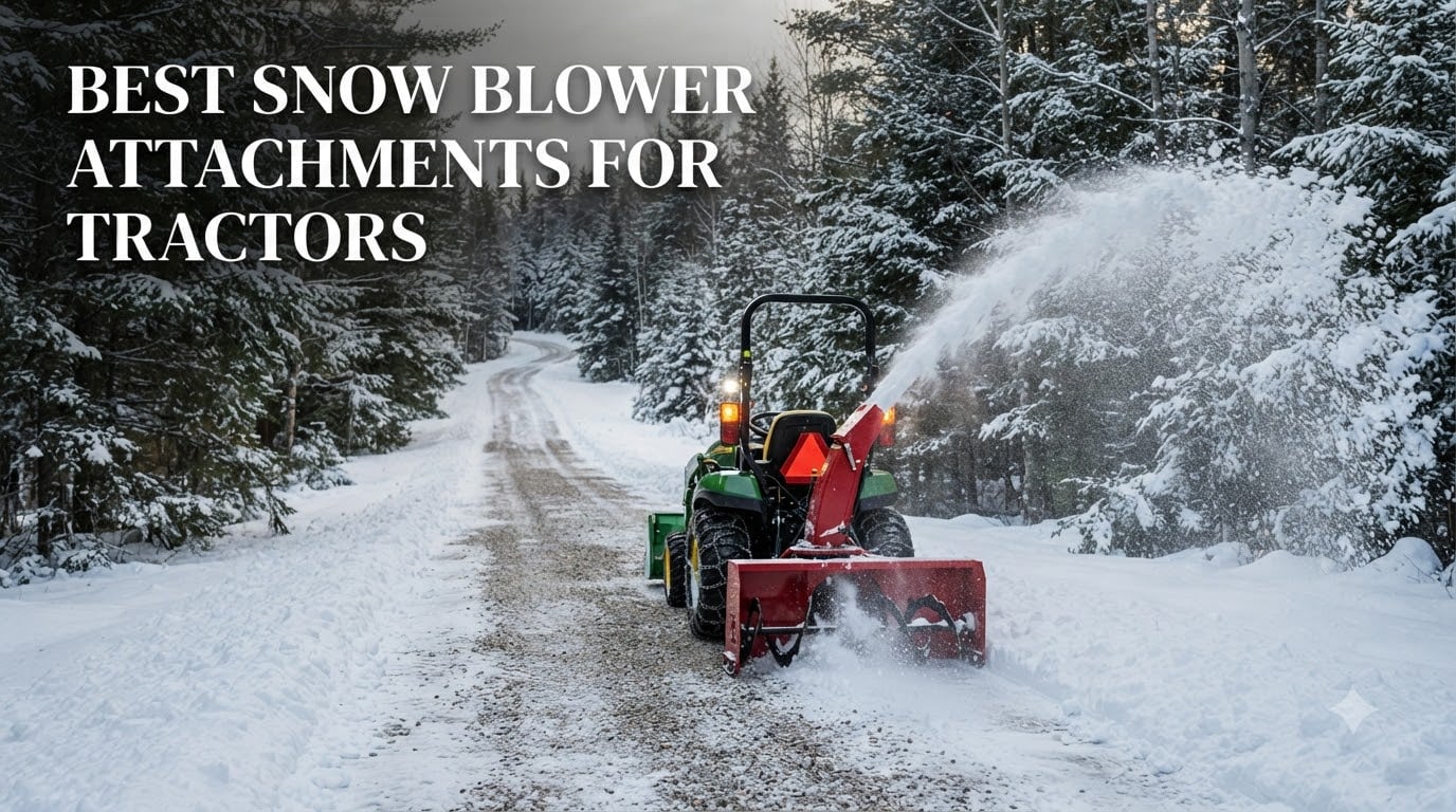 Best Snow Blower Attachments for Tractors