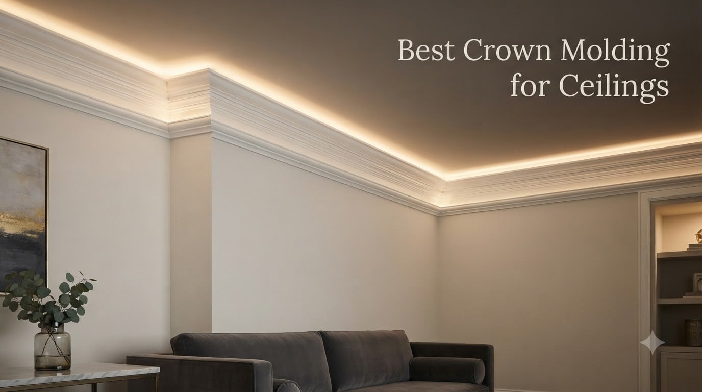 Best Crown Molding for Ceilings