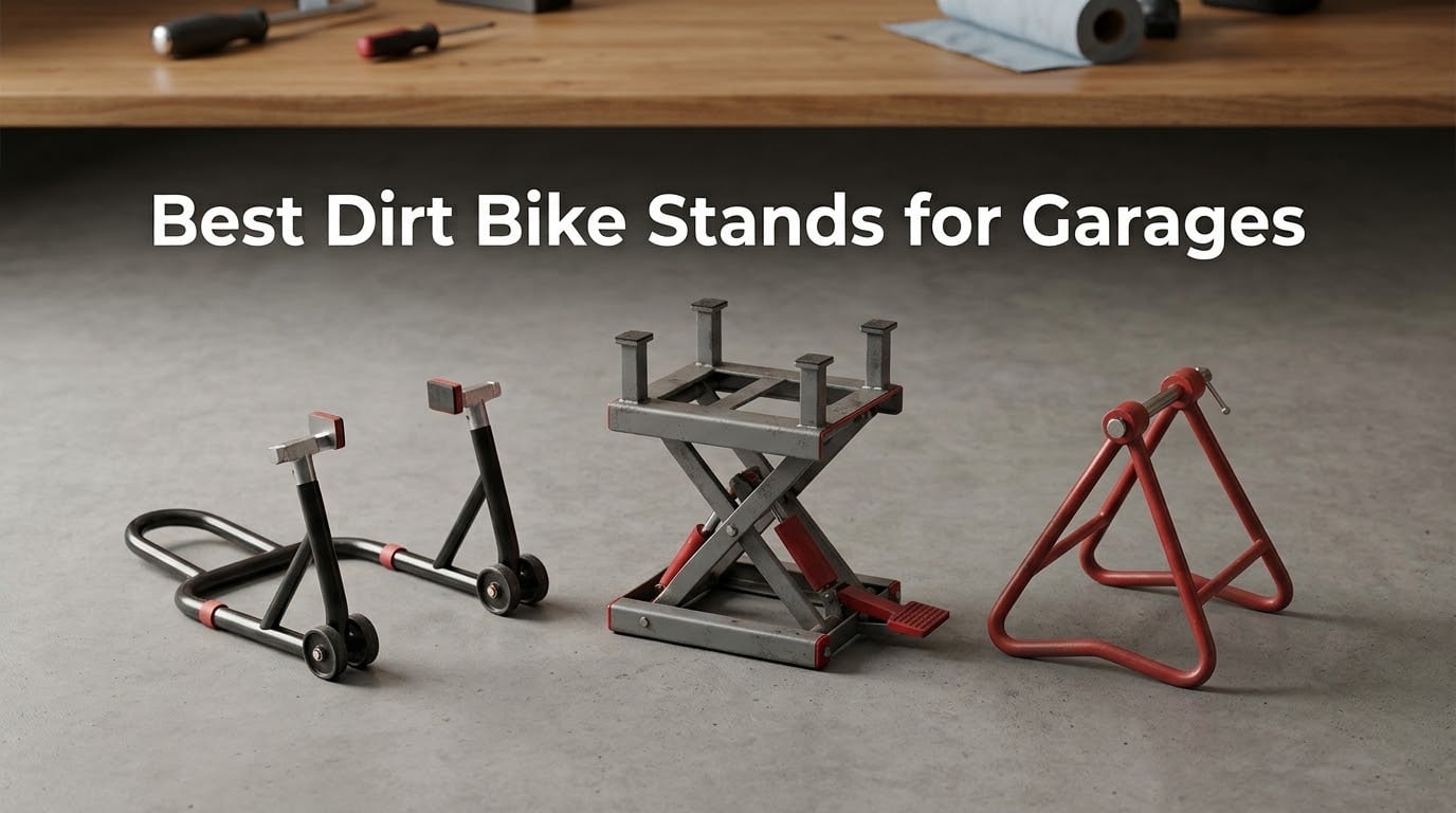 Best Dirt Bike Stands for Garages