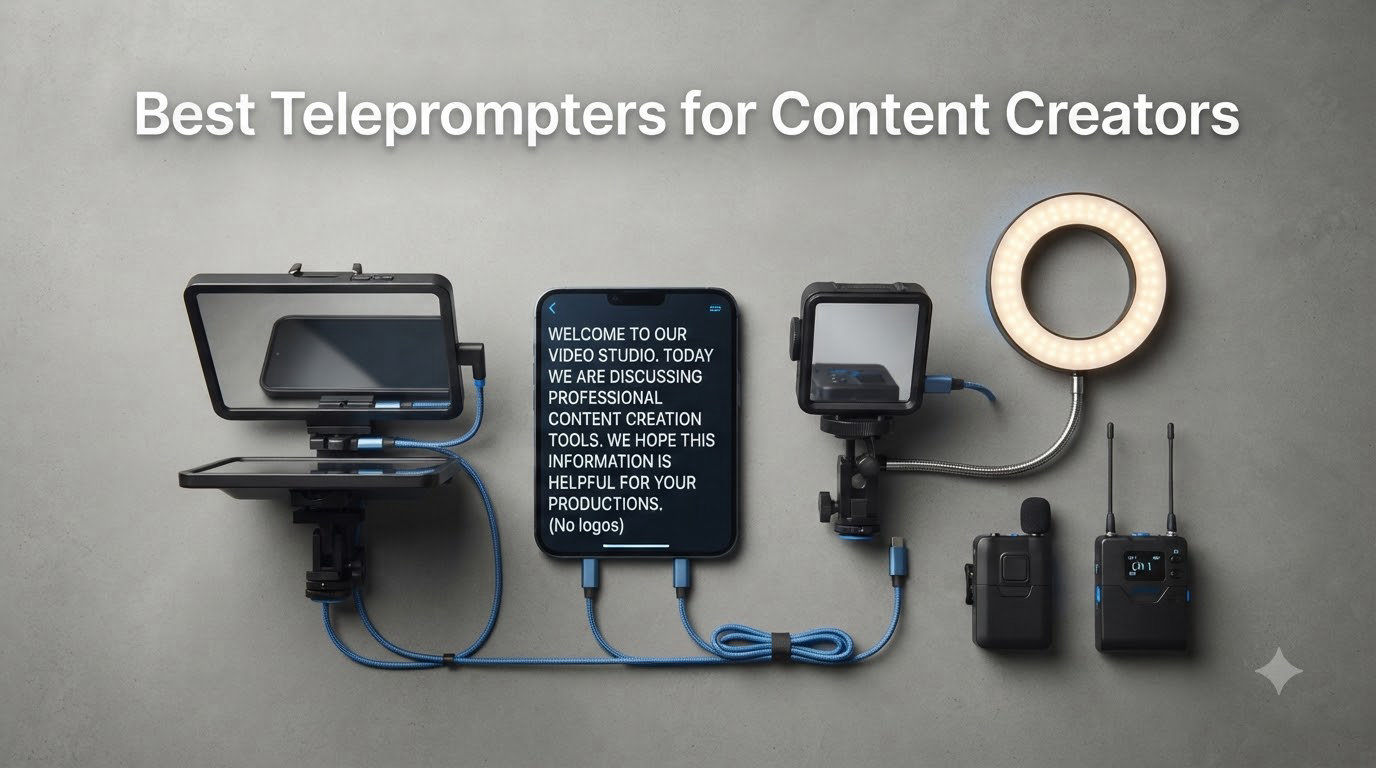 Best Teleprompters for Content Creators