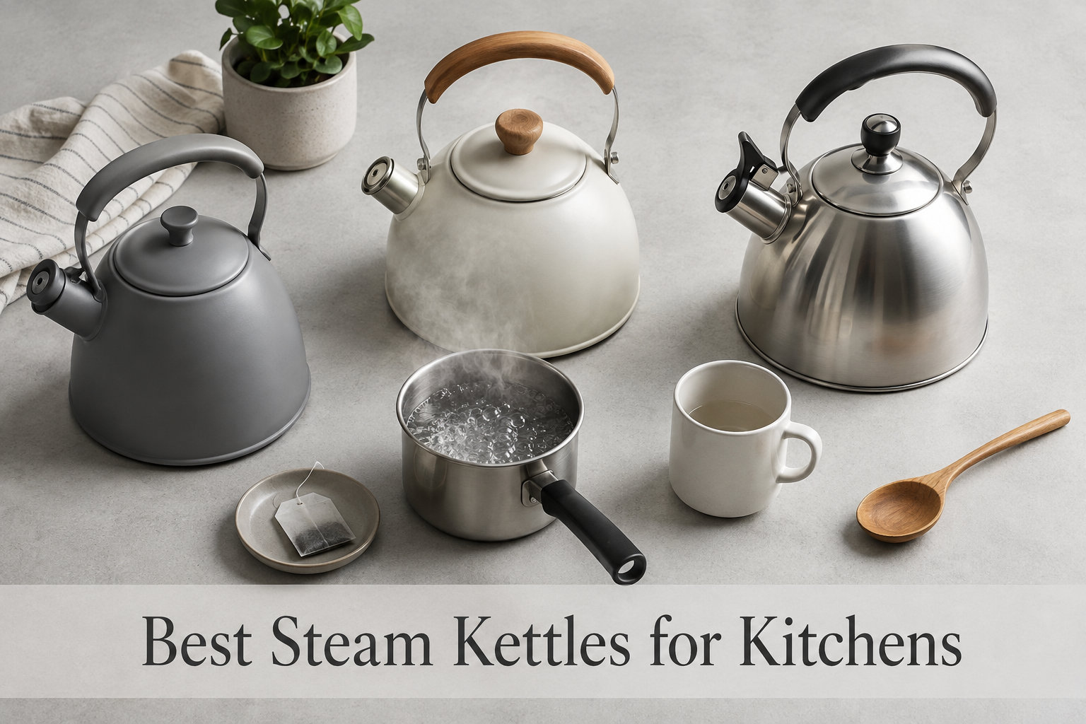 Best Steam Kettles for Kitchens