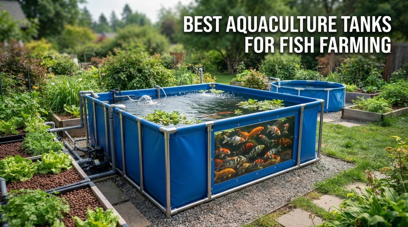 Best Aquaculture Tanks for Fish Farming