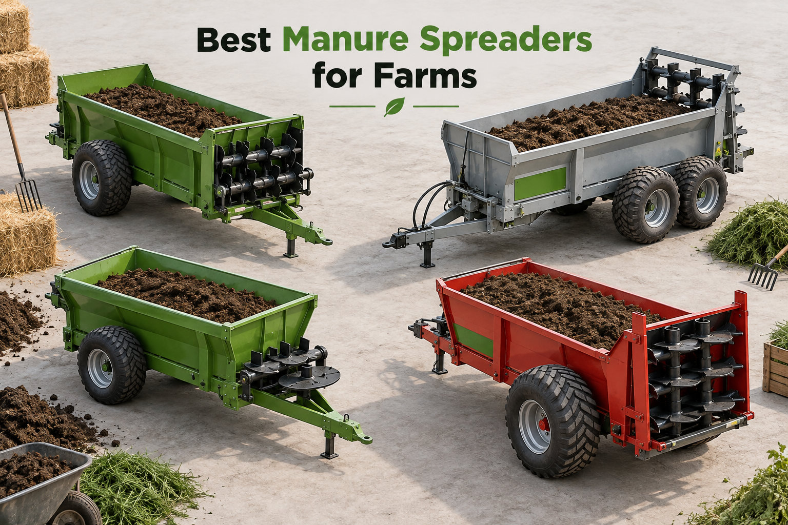 Best Manure Spreaders for Farms