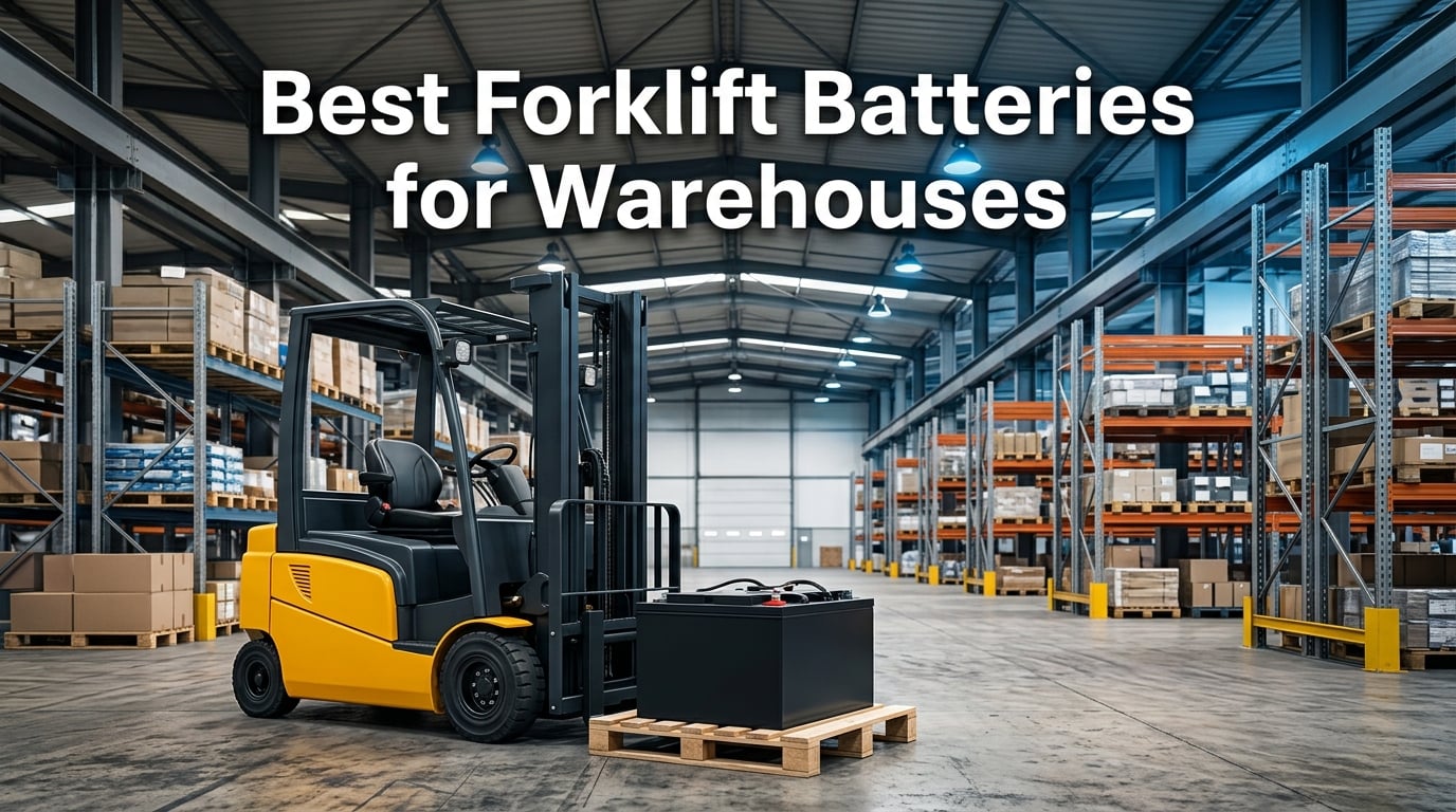 Best Forklift Batteries for Warehouses