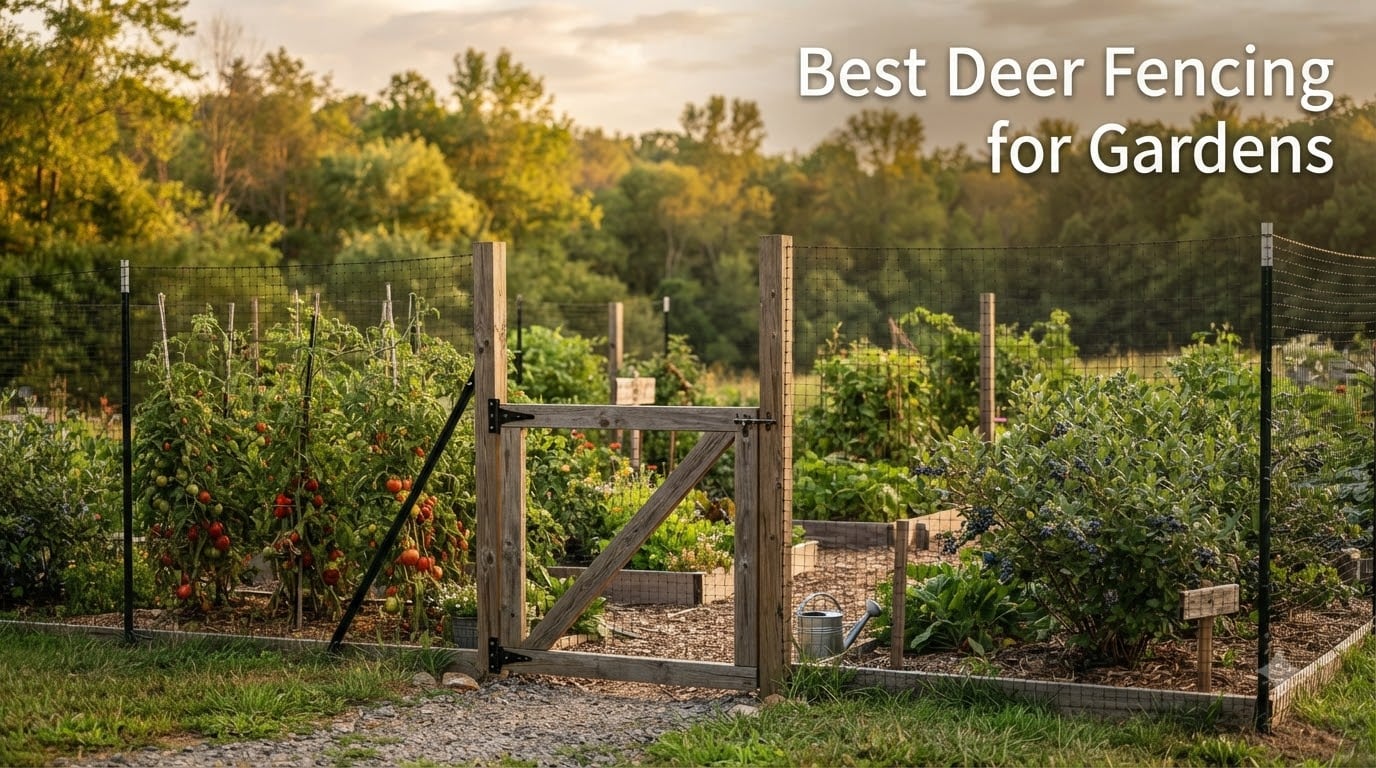 Best Deer Fencing for Gardens