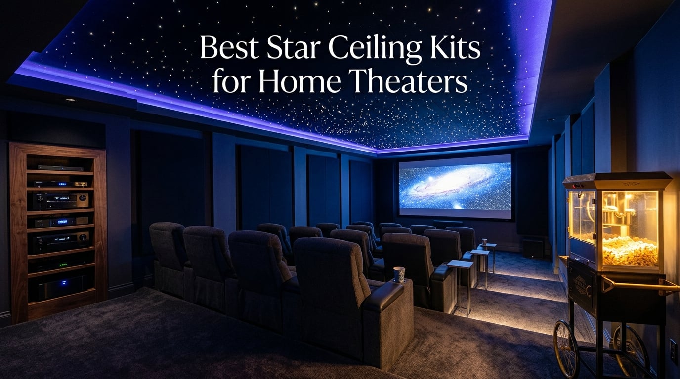 Best Star Ceiling Kits for Home Theaters