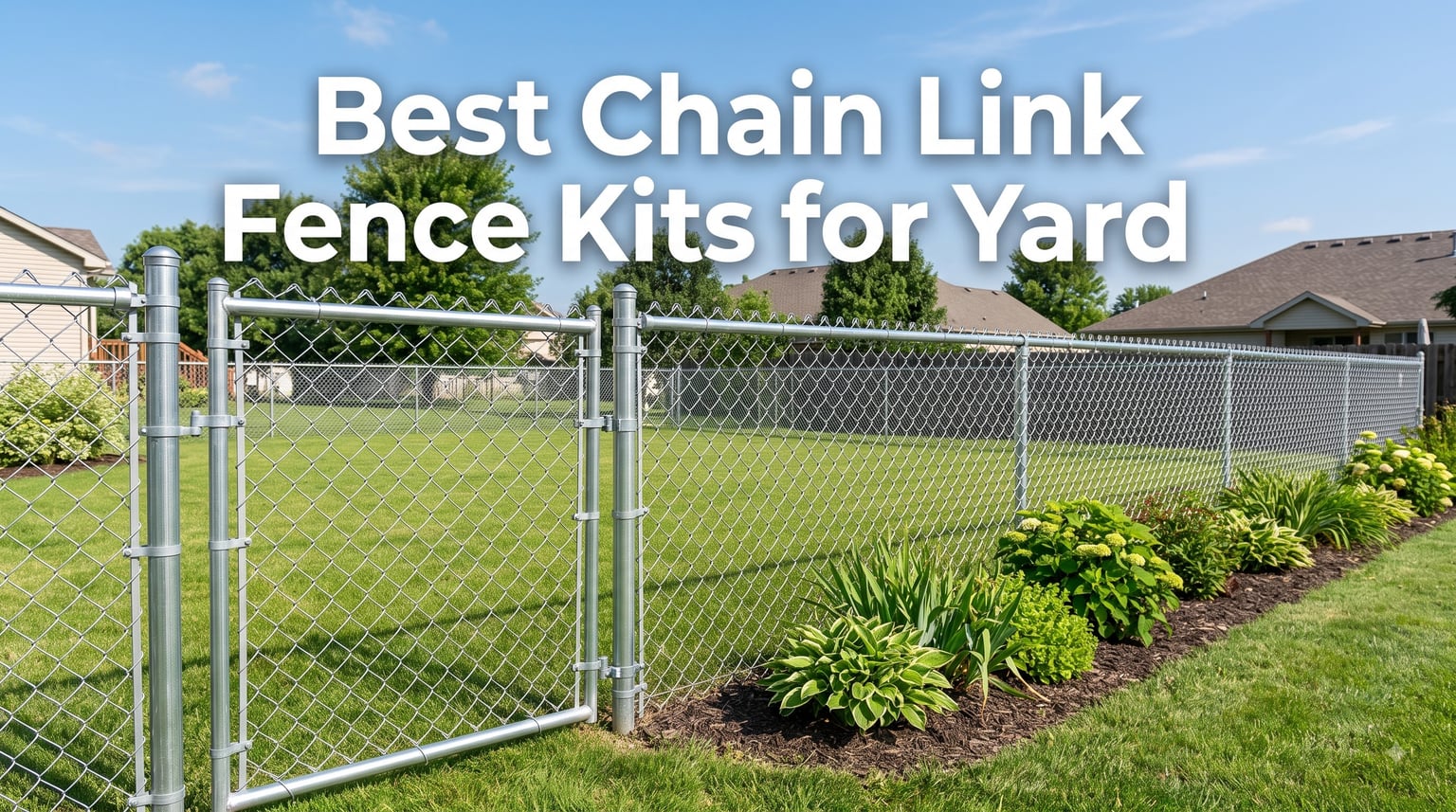 Best Chain Link Fence Kits for Yards