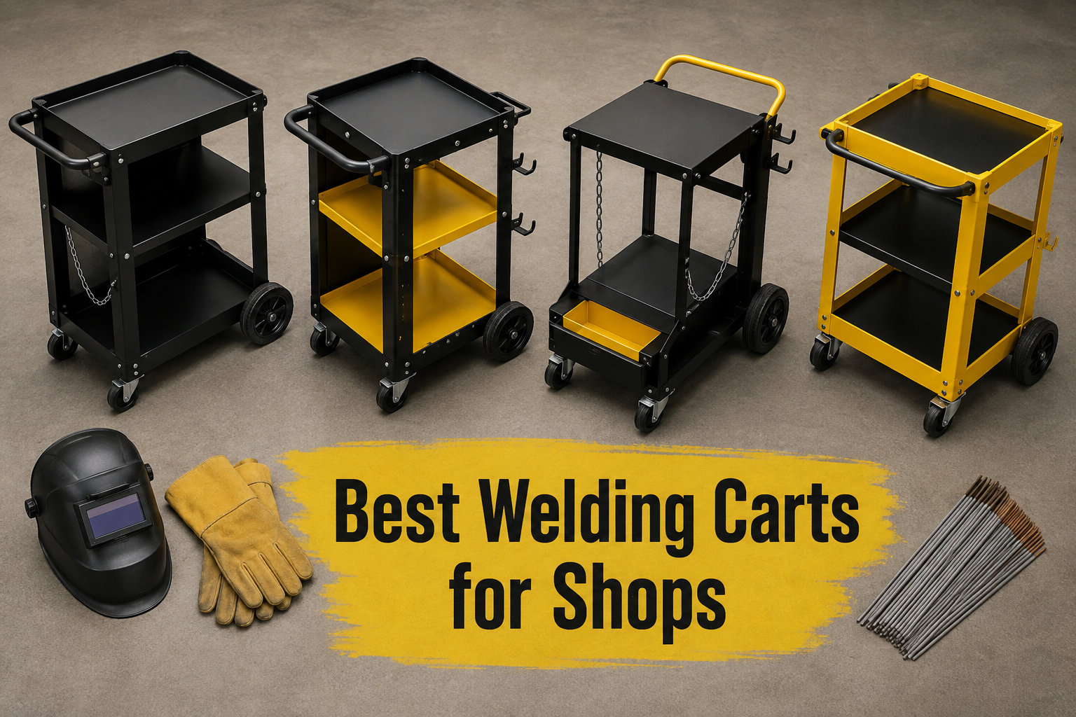 Best Welding Carts for Shops