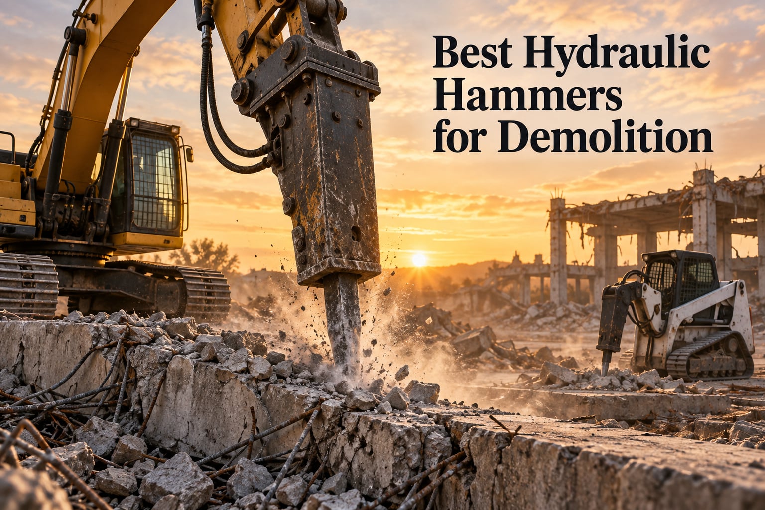Best Hydraulic Hammers for Demolition