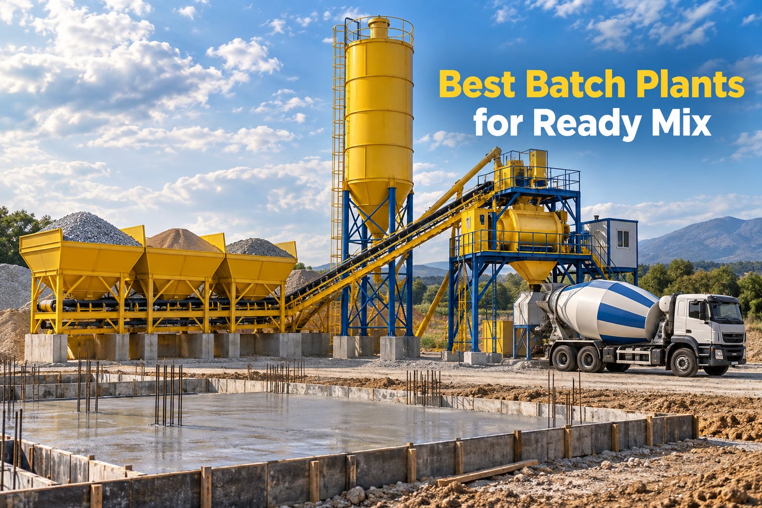 Best Batch Plants for Ready Mix