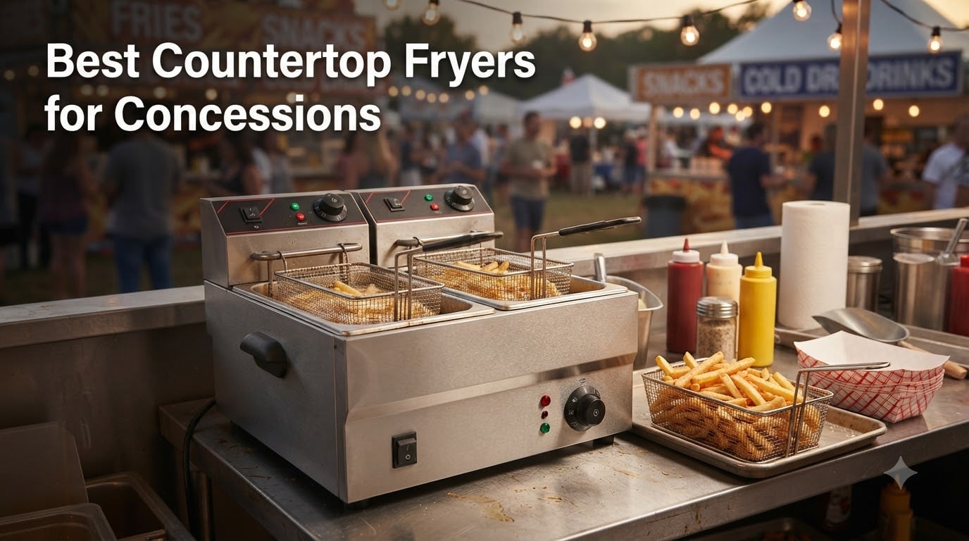 Best Countertop Fryers for Concessions