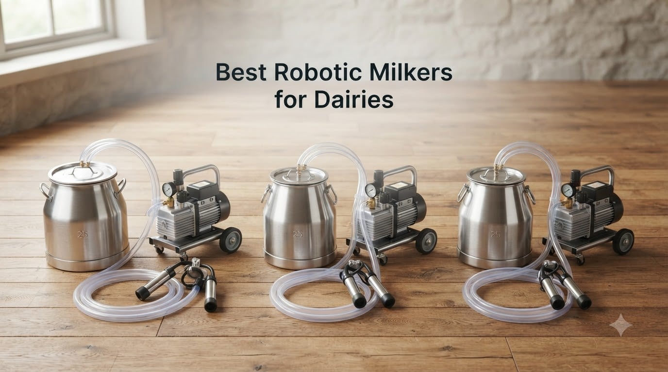 Best Robotic Milkers for Dairies