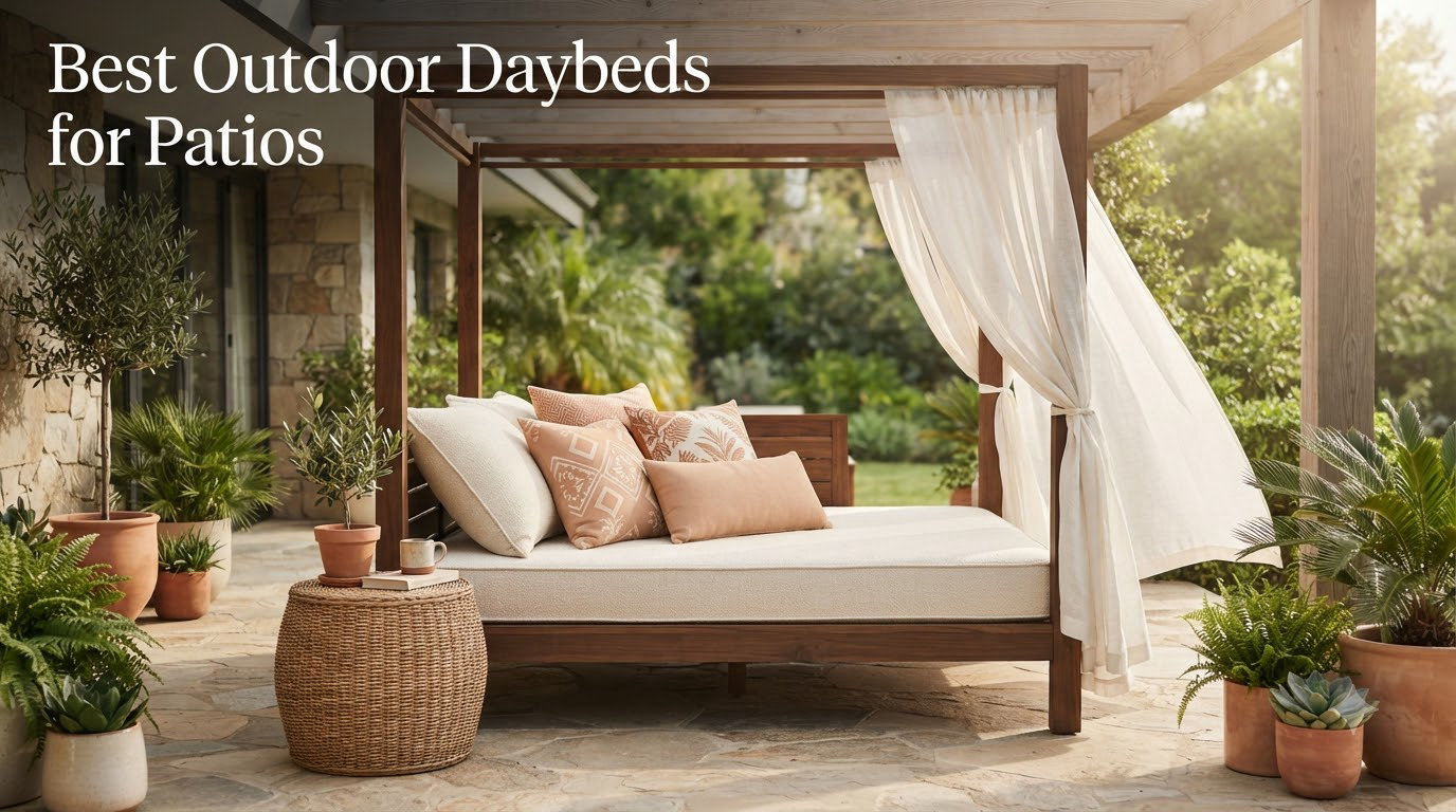 Best Outdoor Daybeds for Patios