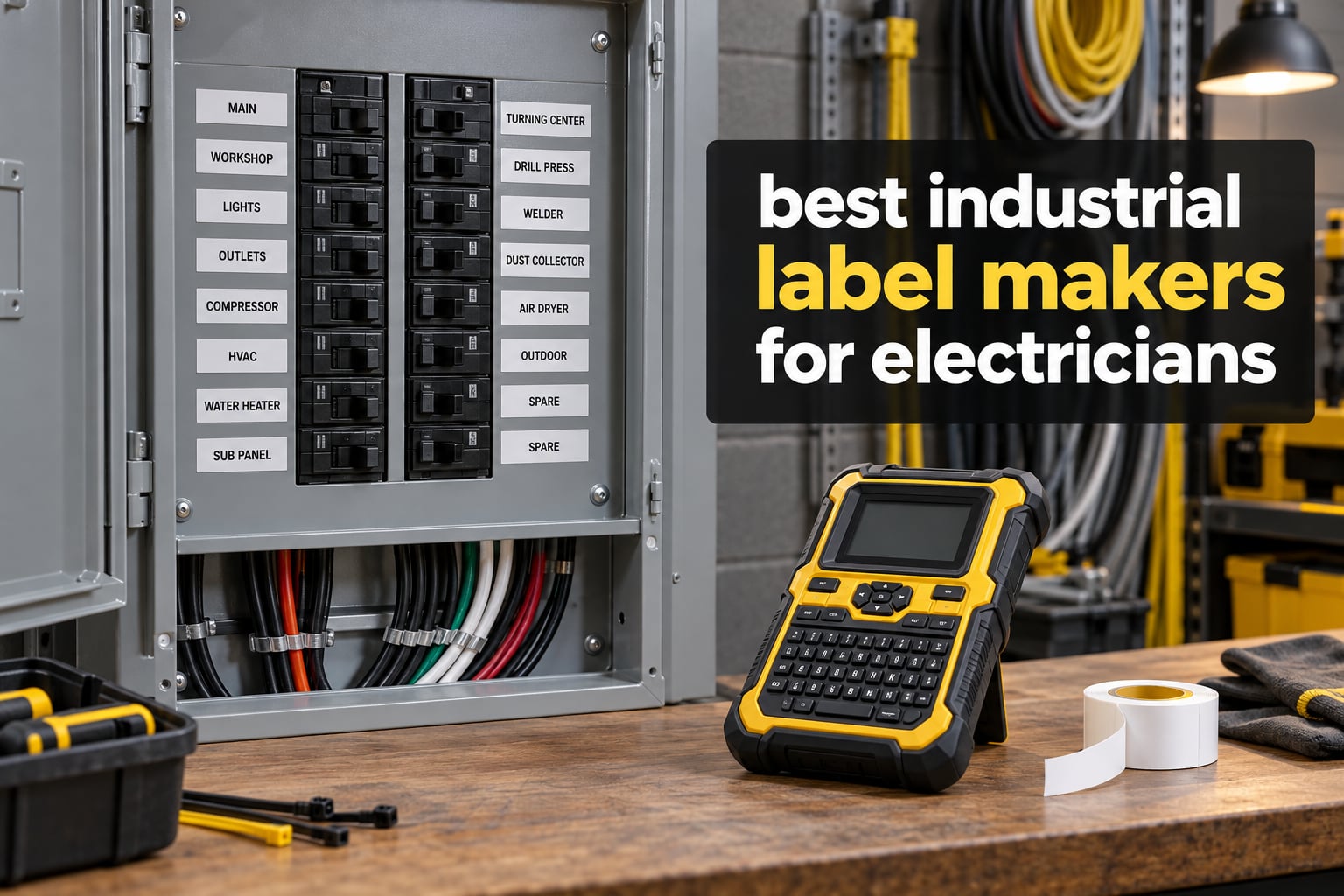 best industrial label makers for electricians