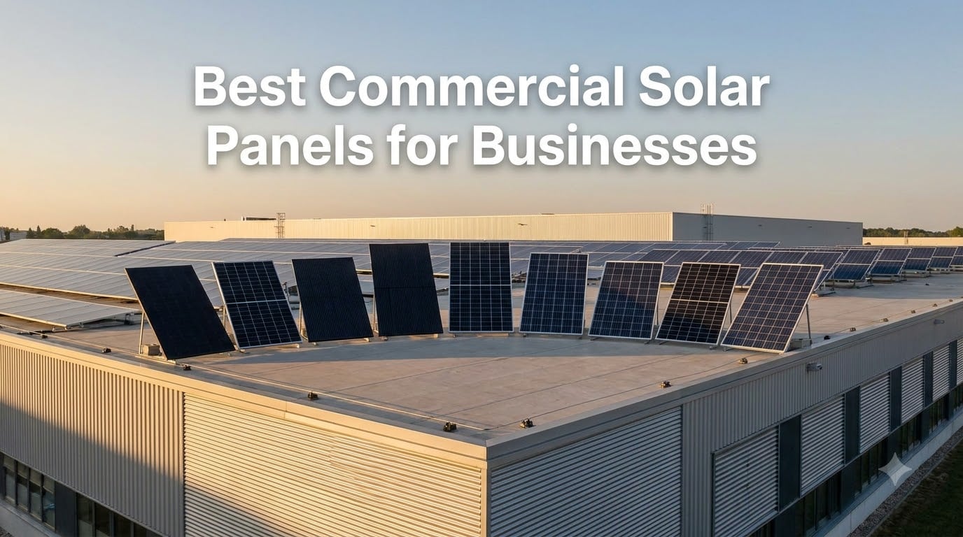 Best Commercial Solar Panels for Businesses