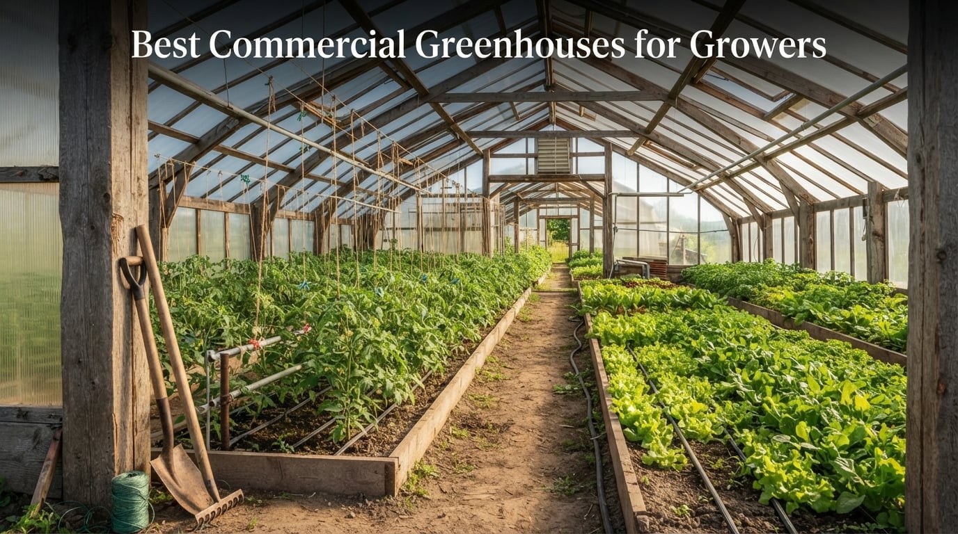 Best Commercial Greenhouses for Growers