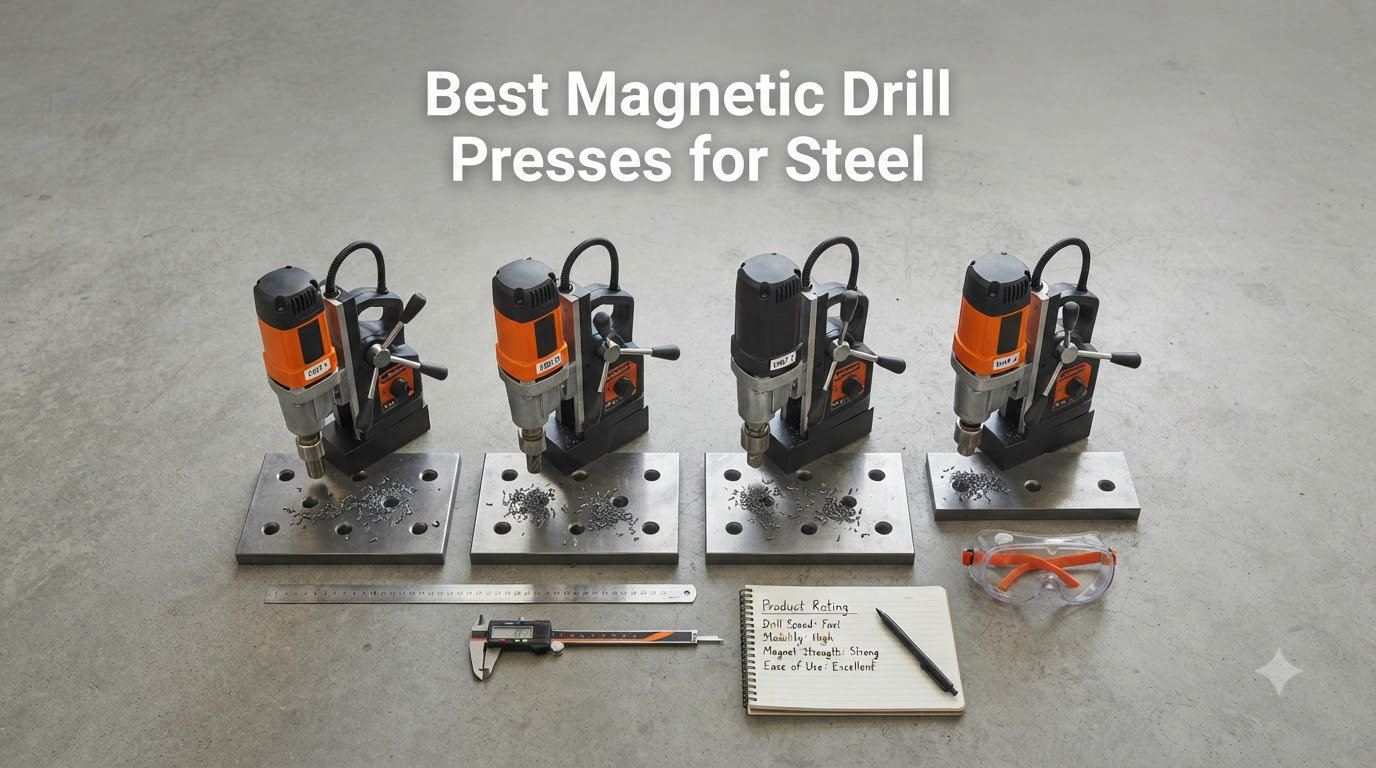 Best Magnetic Drill Presses for Steel