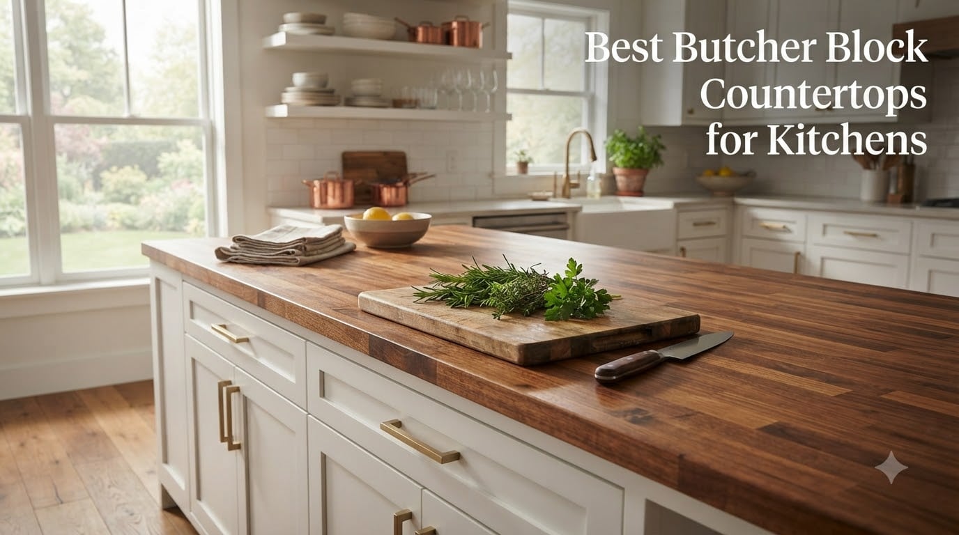 Best Butcher Block Countertops for Kitchens