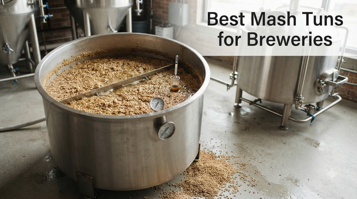 Best Mash Tuns for Breweries