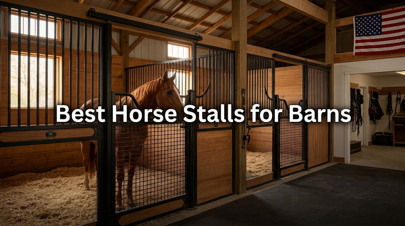 Best Horse Stalls for Barns