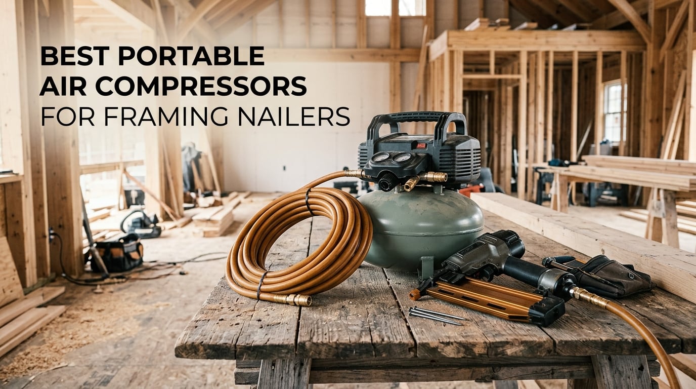 best portable air compressors for framing nailers