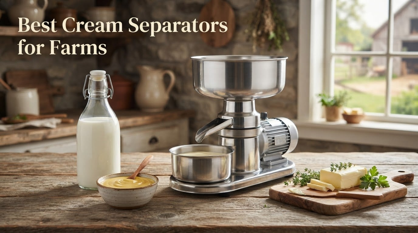 Best Cream Separators for Farms