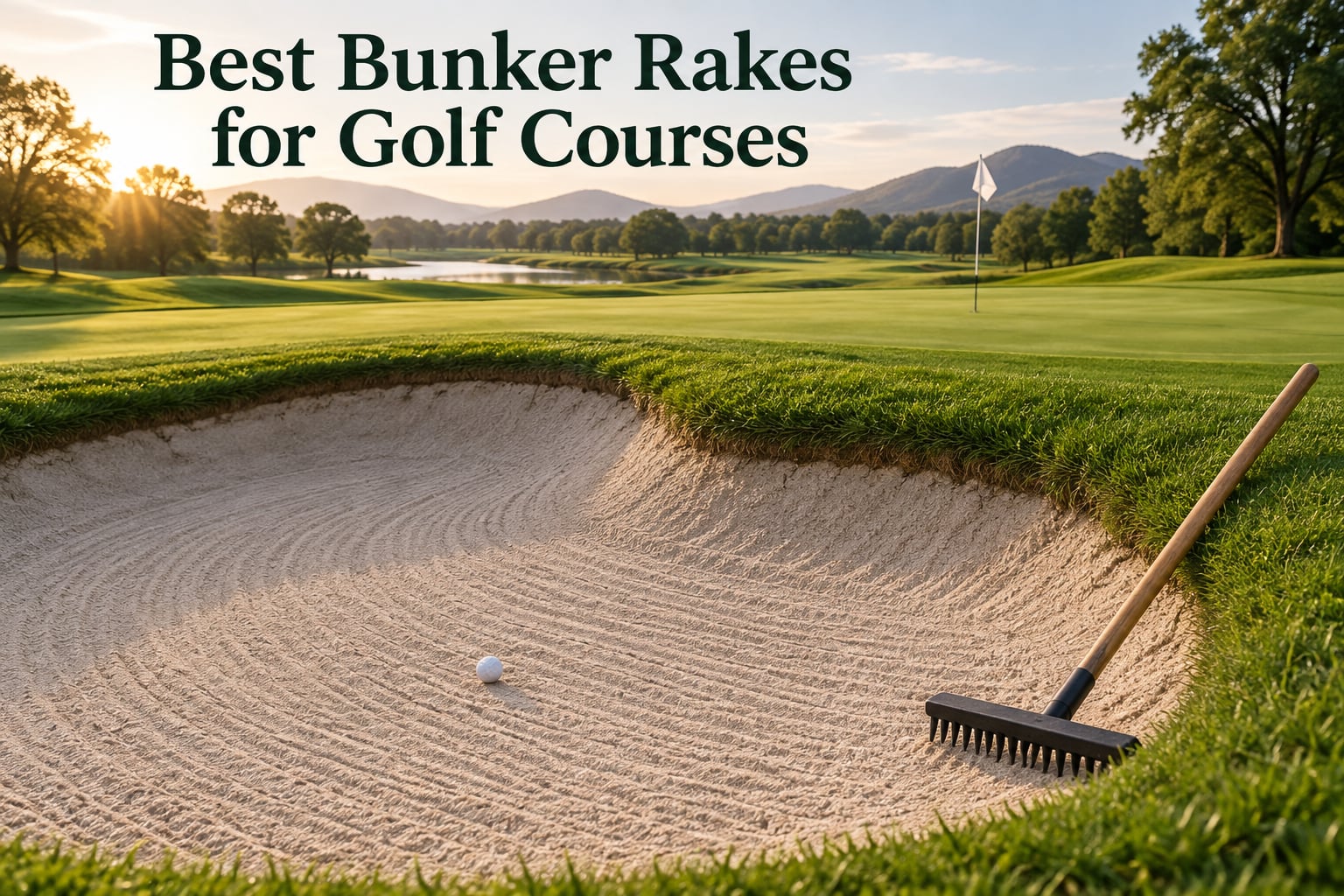 Best Bunker Rakes for Golf Courses