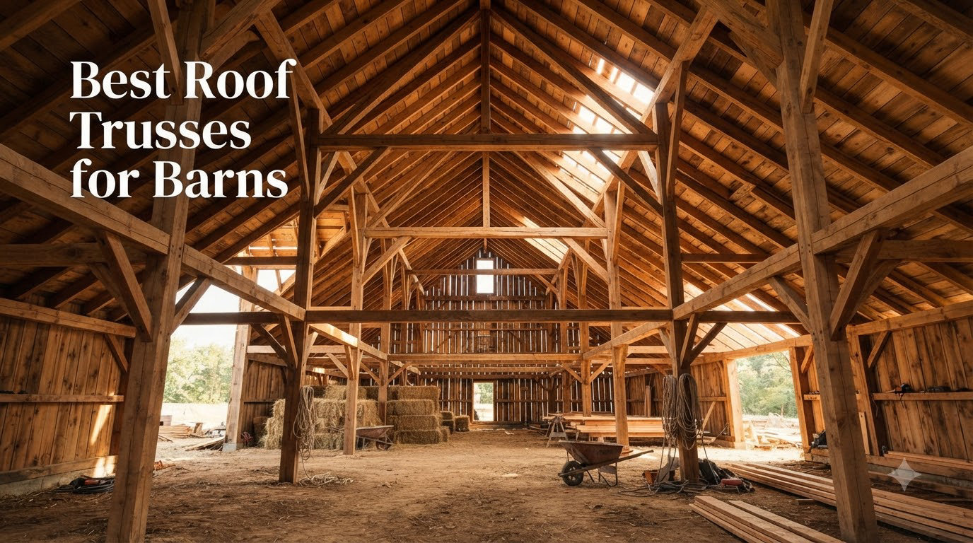 Best Roof Trusses for Barns