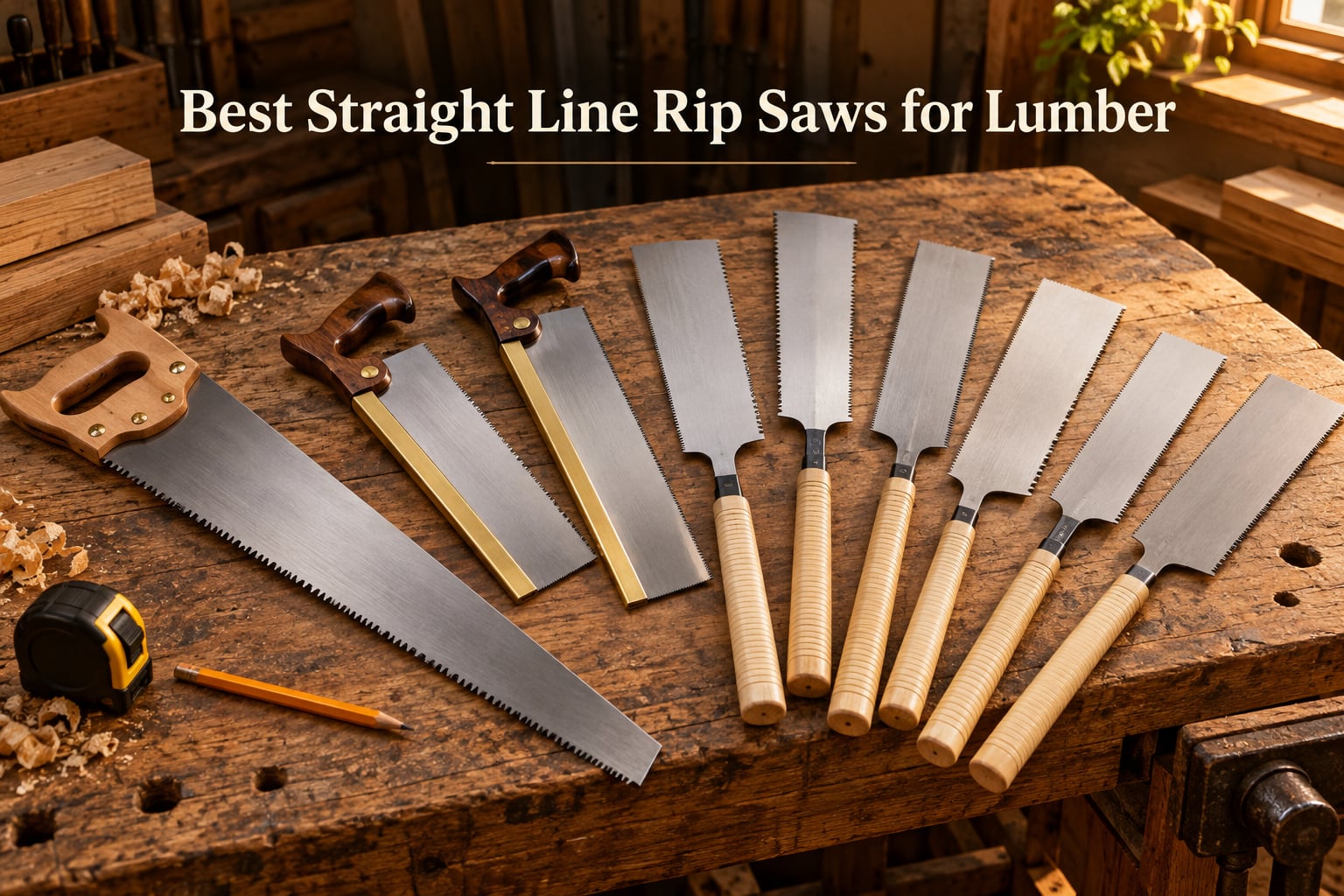 Best Straight Line Rip Saws for Lumber