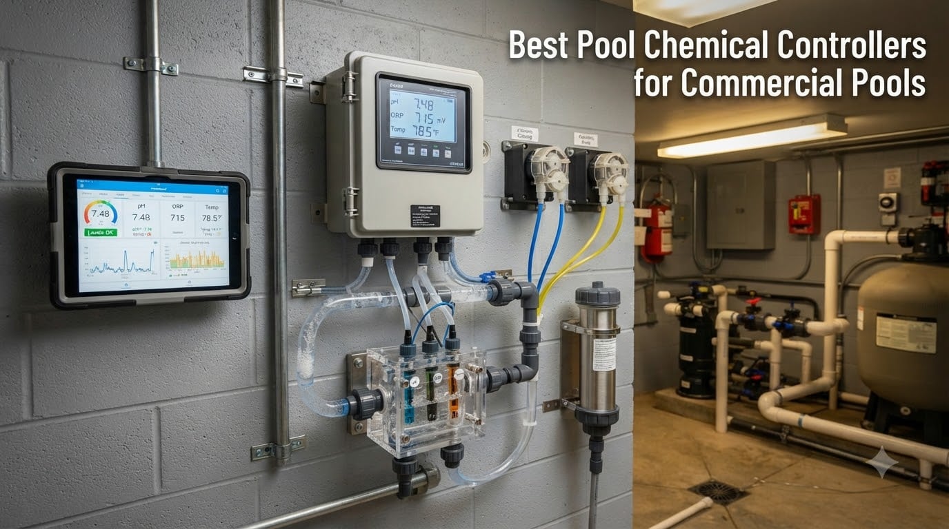 Best Pool Chemical Controllers for Commercial Pools
