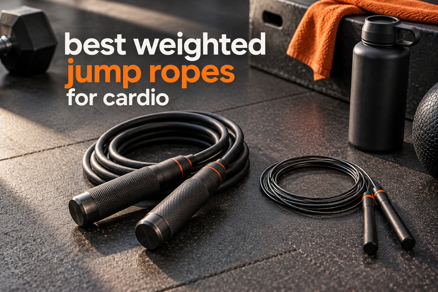 best weighted jump ropes for cardio