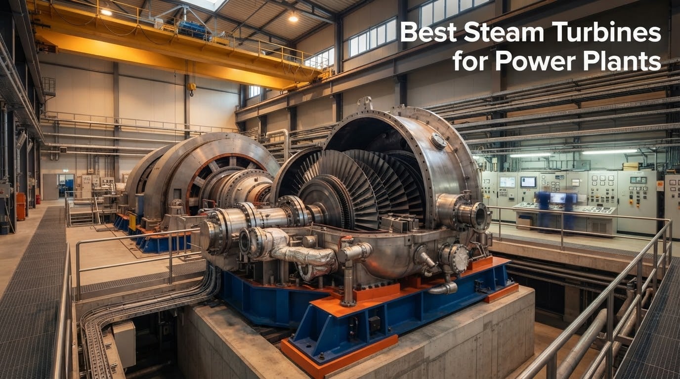 Best Steam Turbines for Power Plants