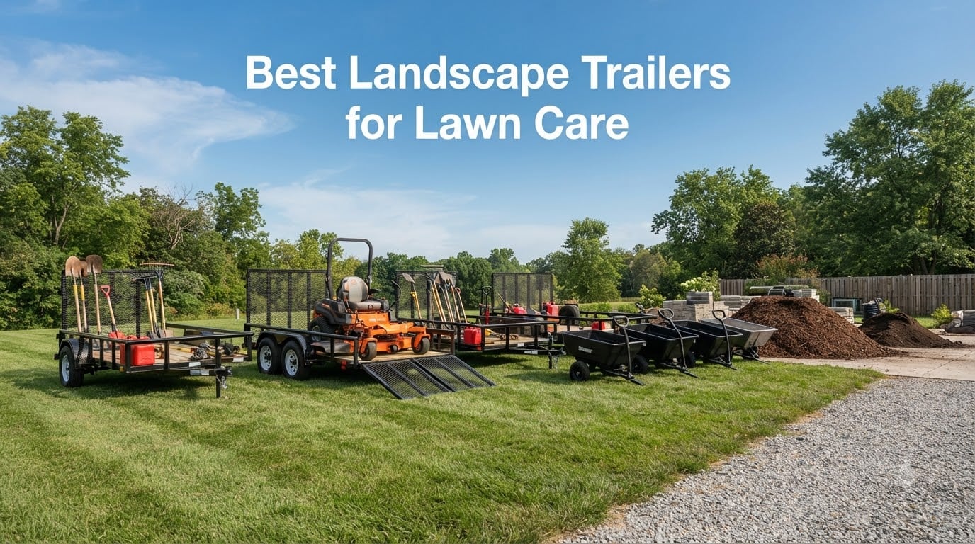 Best Landscape Trailers for Lawn Care