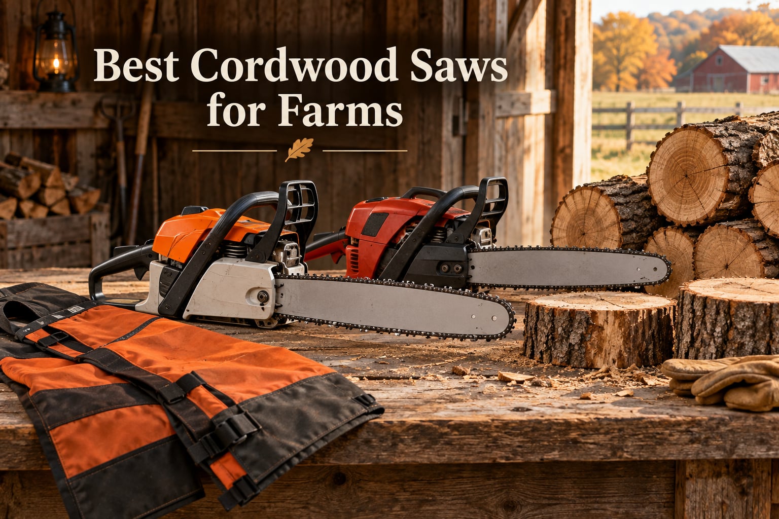 Best Cordwood Saws for Farms