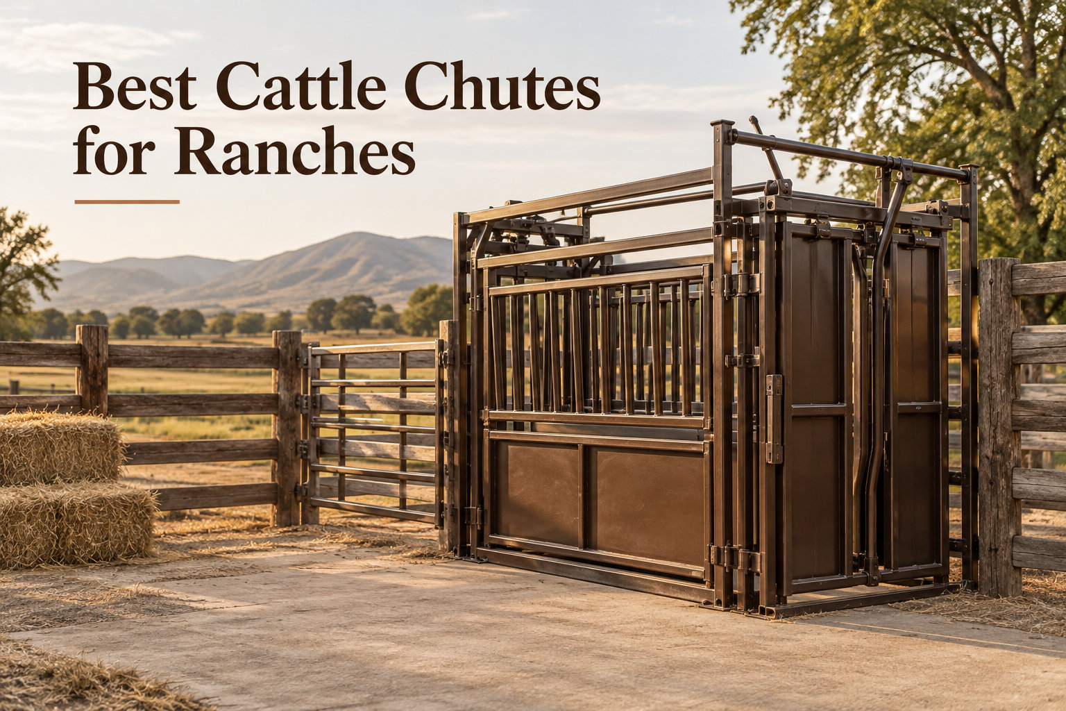 Best Cattle Chutes for Ranches