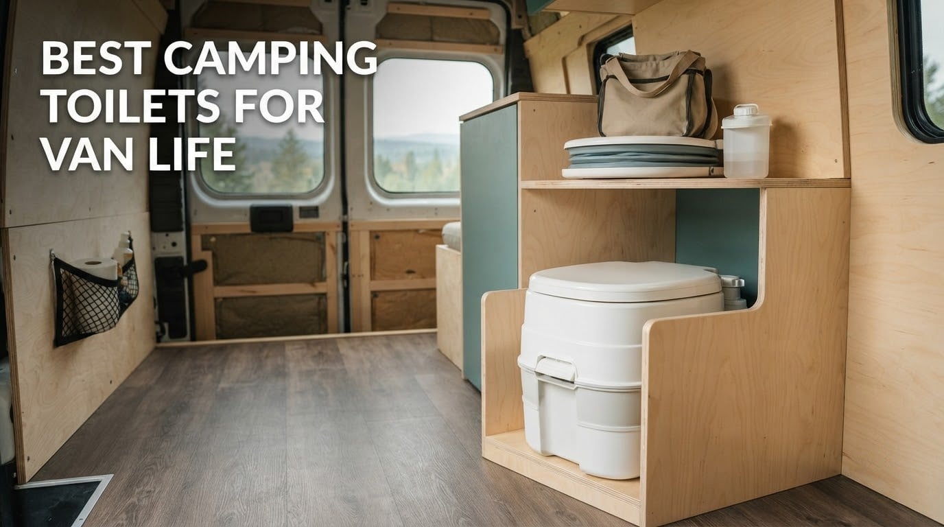 best camping toilets for van life