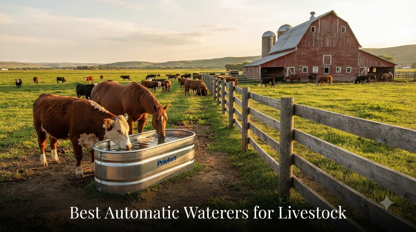 Best Automatic Waterers for Livestock