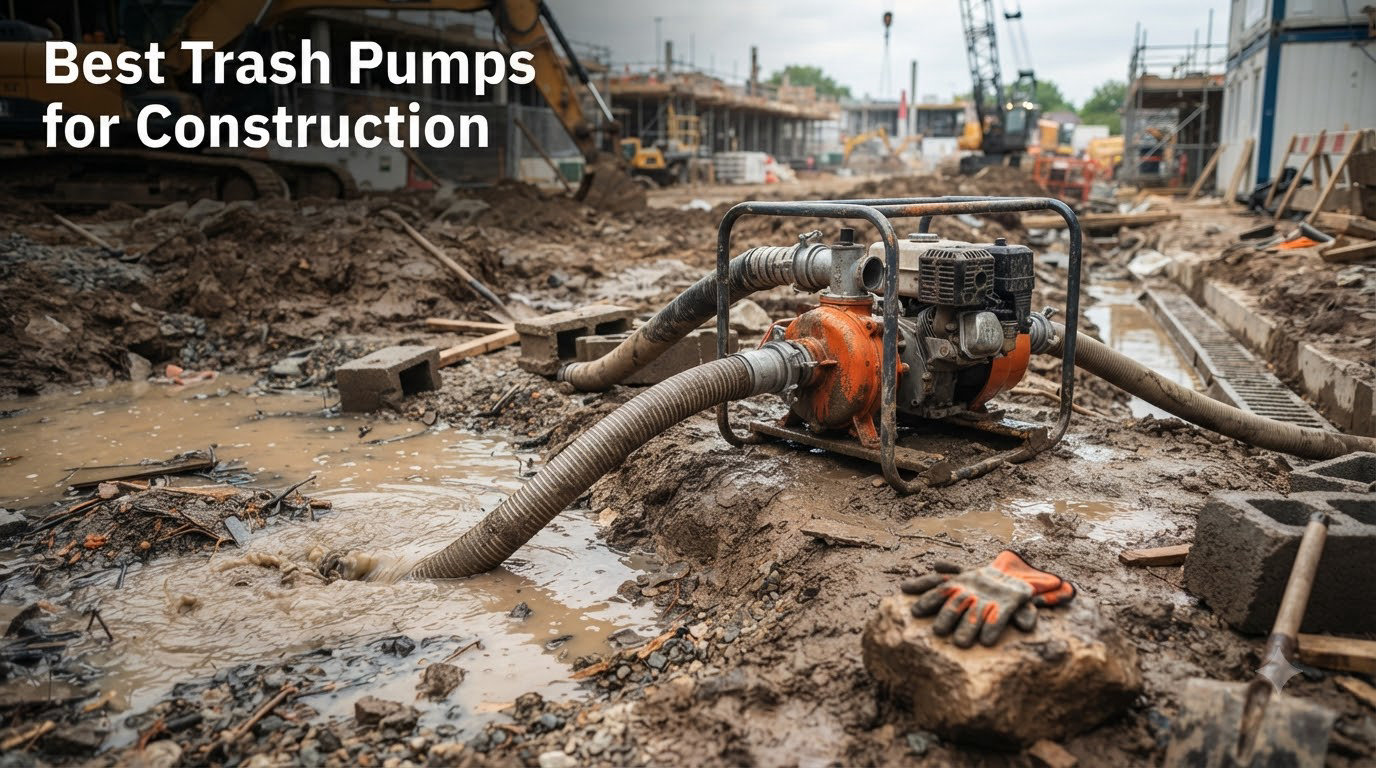 Best Trash Pumps for Construction