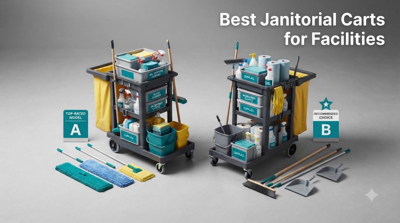 Best Janitorial Carts for Facilities