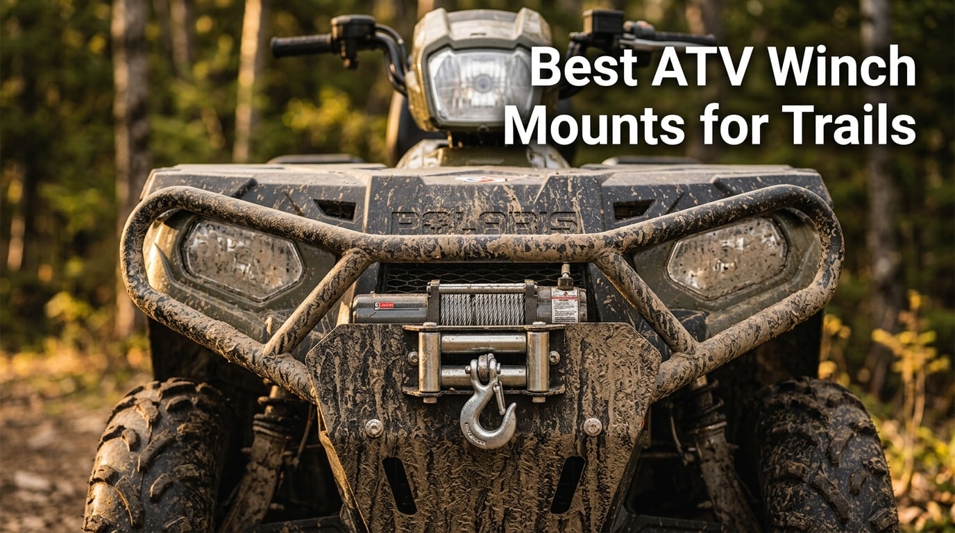 Best ATV Winch Mounts for Trails