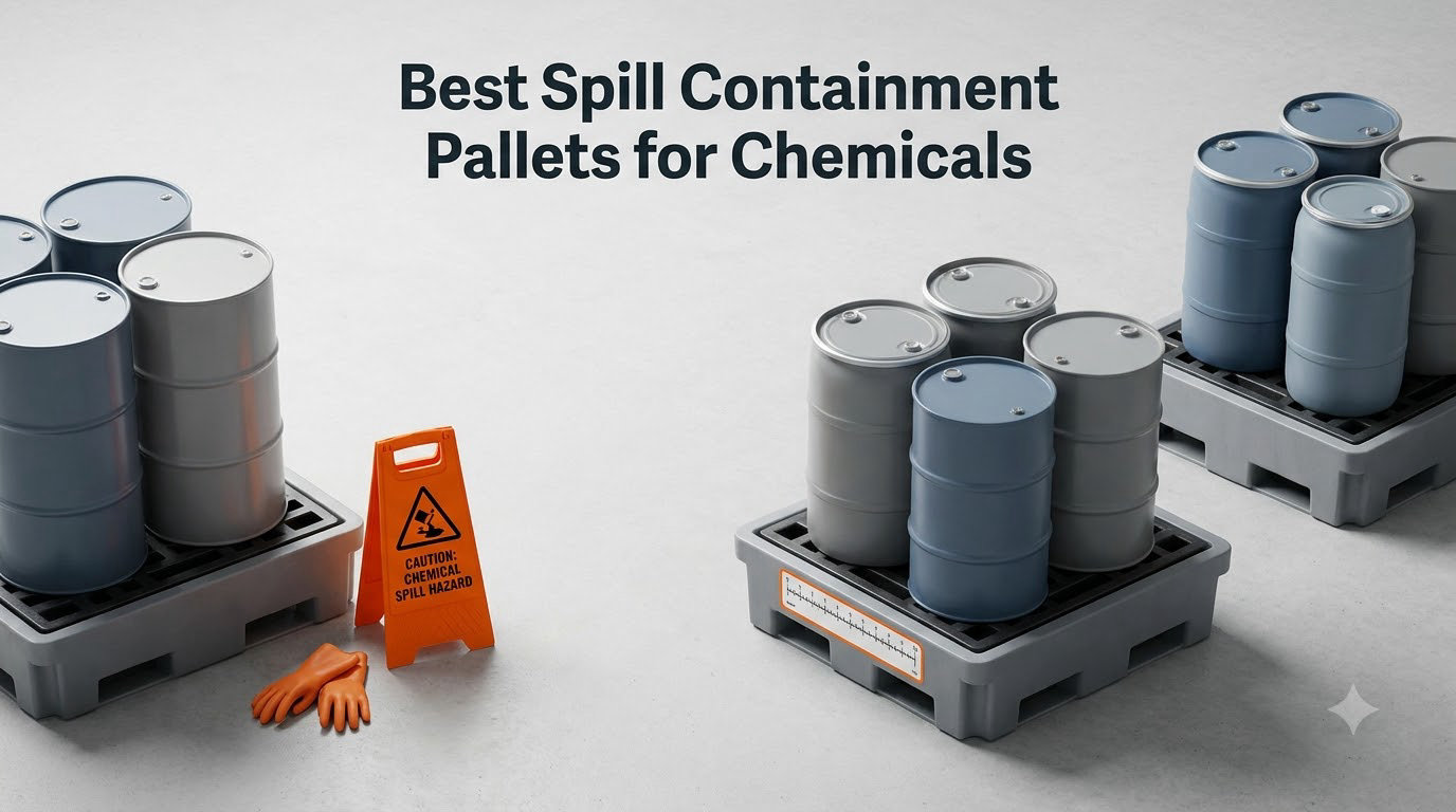 Best Spill Containment Pallets for Chemicals